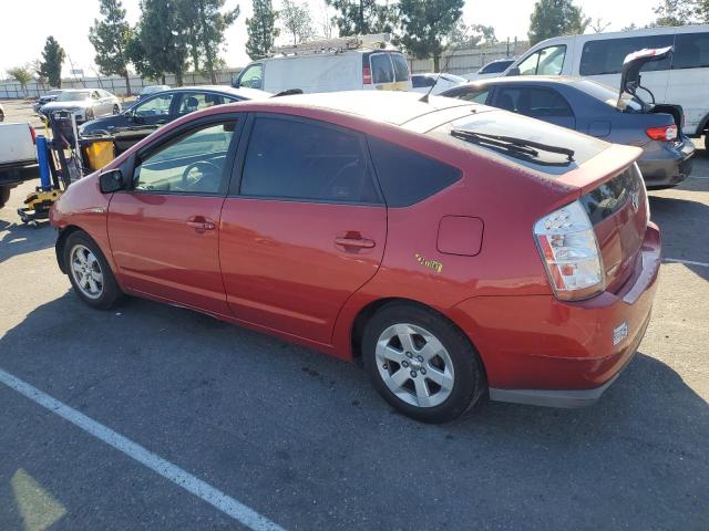 TOYOTA PRIUS 2008 red  hybrid engine JTDKB20U183449246 photo #3