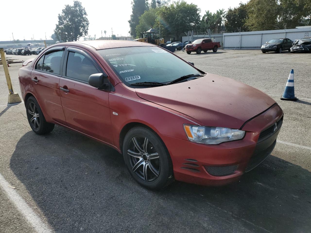 Lot #3022758402 2009 MITSUBISHI LANCER