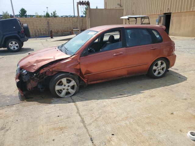 KIA SPECTRA5 5 2008 orange  gas KNAFE161385014276 photo #1