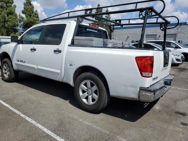 NISSAN TITAN S 2012 white  gas 1N6AA0EK9CN311989 photo #3