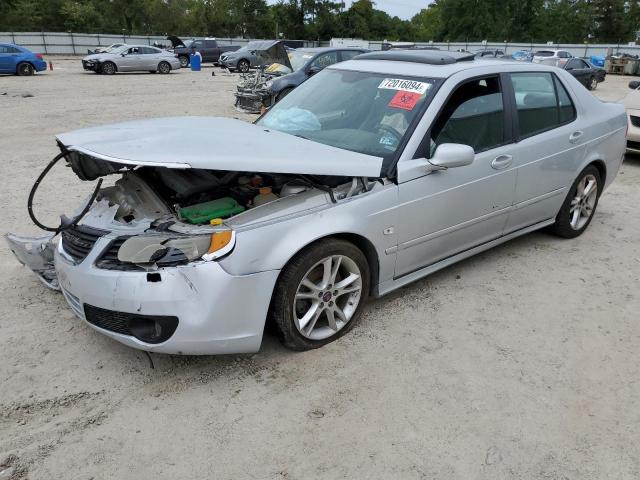 SAAB 9-5 2.3T 2008 silver  gas YS3ED45GX83507546 photo #1