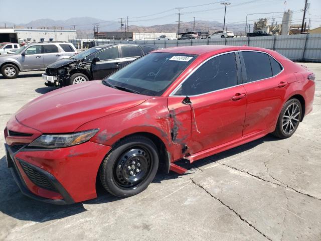 VIN 4T1T11AK7MU406271 2021 Toyota Camry, SE no.1