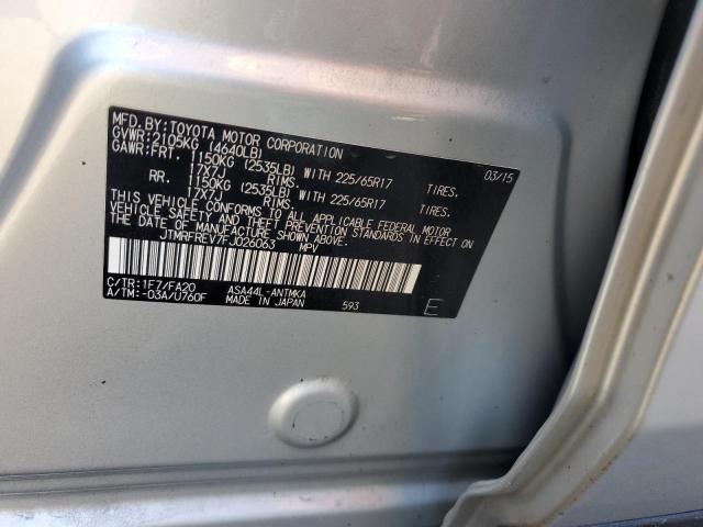2015 TOYOTA RAV4 XLE - JTMRFREV7FJ026063