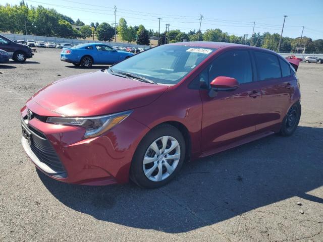 TOYOTA COROLLA LE 2024 red  gas 5YFB4MDE4RP150447 photo #1