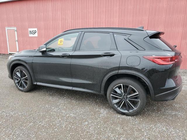 INFINITI QX50 SPORT 2024 black  gas 3PCAJ5FB8RF112504 photo #3