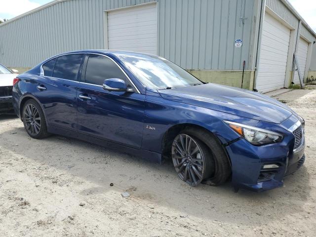 VIN JN1FV7AR8GM450938 2016 Infiniti Q50, Red Sport 400 no.4