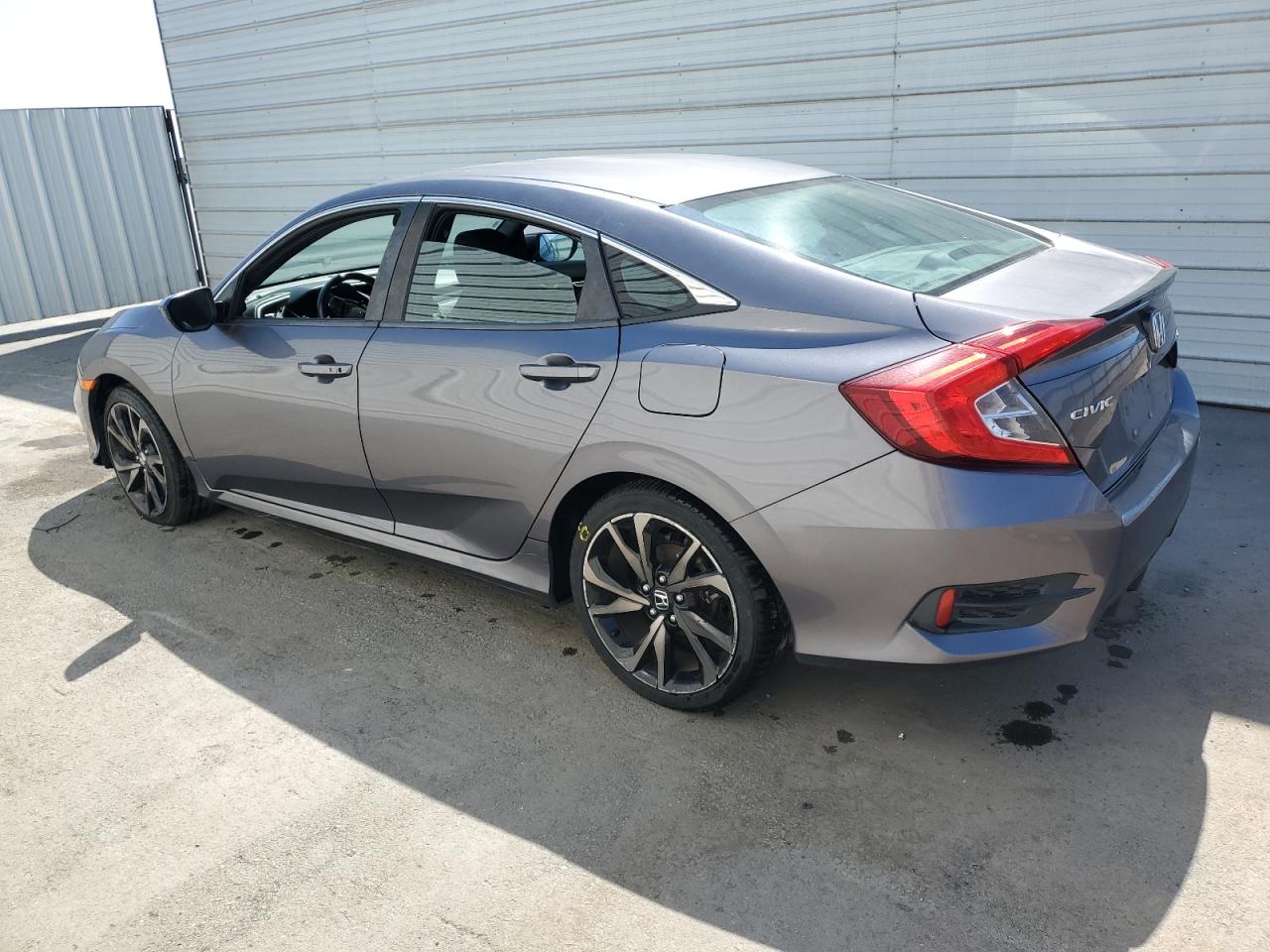 Lot #2888158302 2021 HONDA CIVIC SPOR