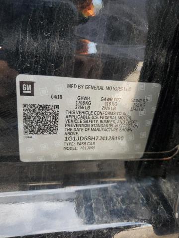 2018 CHEVROLET SONIC LT - 1G1JD5SH7J4128490