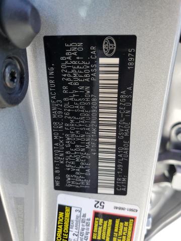 2024 TOYOTA CAMRY XLE - 4T1FZ1AK2RU092087