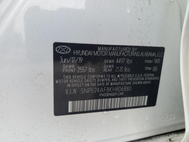 2019 HYUNDAI SONATA SE - 5NPE24AF8KH806880