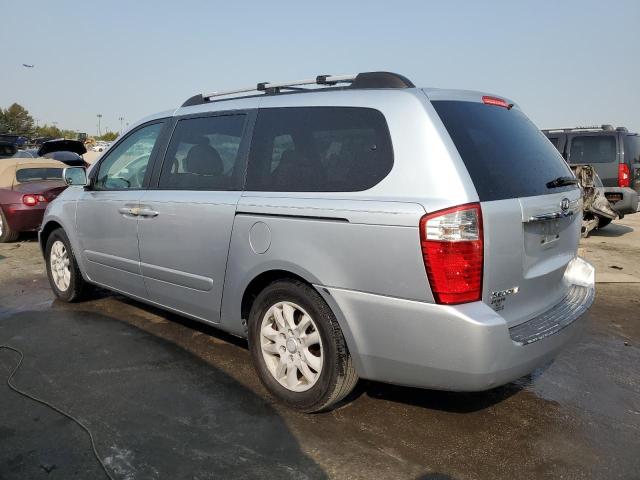 KIA SEDONA EX 2008 silver  gas KNDMB233186194012 photo #3