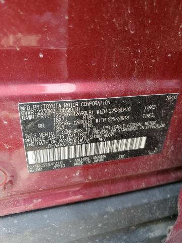 2021 TOYOTA VENZA LE - JTEAAAAH7MJ015778