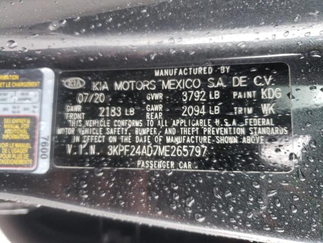 2021 KIA FORTE FE - 3KPF24AD7ME265797