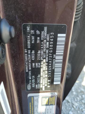 2015 KIA OPTIMA EX - 5XXGN4A73FG389453