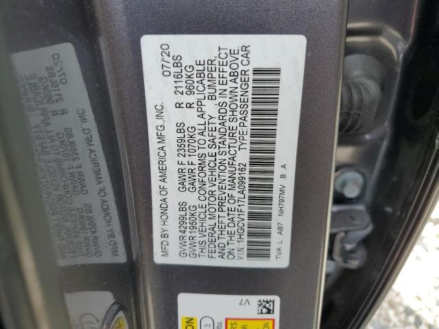 2020 HONDA ACCORD LX 1HGCV1F17LA099162  70781644