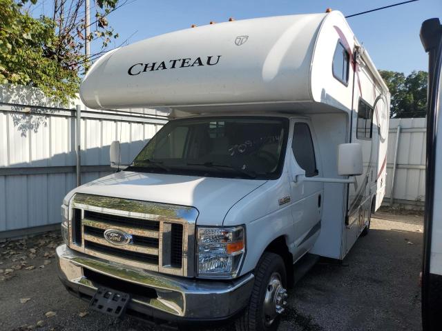 FORD CHATEAU 2014 white  gas 1FDWE3FS6EDA18097 photo #1