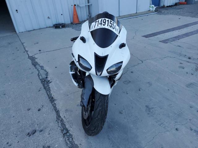 KAWASAKI ZX600 P 2007 white  gas JKAZX4P1X7A009120 photo #3