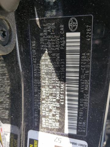 2023 TOYOTA CAMRY XLE - 4T1F11AKXPU156431