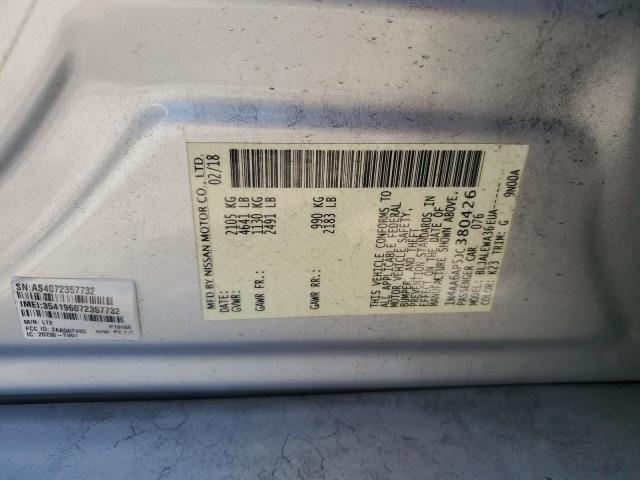 2018 NISSAN MAXIMA 3.5 - 1N4AA6AP5JC380426