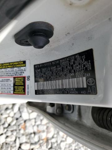2016 TOYOTA COROLLA L - 2T1BURHE6GC501976