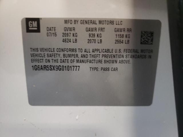 2016 CADILLAC CTS LUXURY - 1G6AR5SX9G0101777