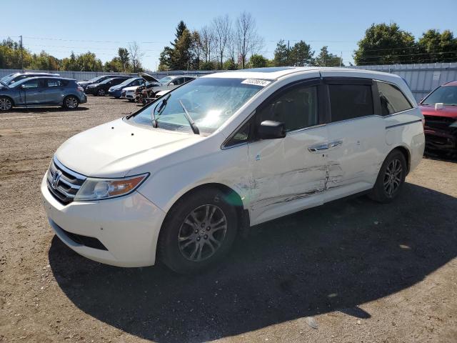 HONDA ODYSSEY EX 2013 white sports v gas 5FNRL5H64DB507074 photo #1