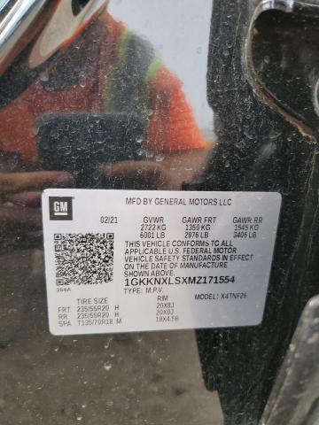 2021 GMC ACADIA DEN - 1GKKNXLSXMZ171554