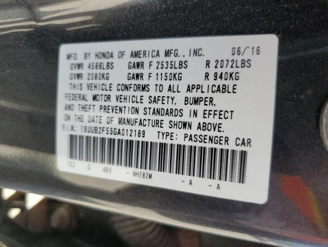 2016 ACURA TLX TECH 19UUB2F55GA012189  68073374