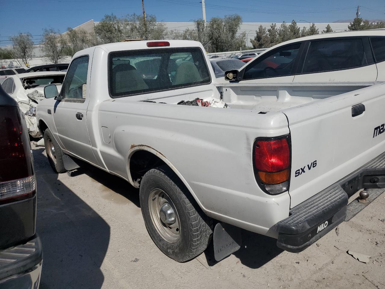 MAZDA B3000 REGU 2000 white pickup flexible fuel 4F4YR12V8YTM34398 photo #3