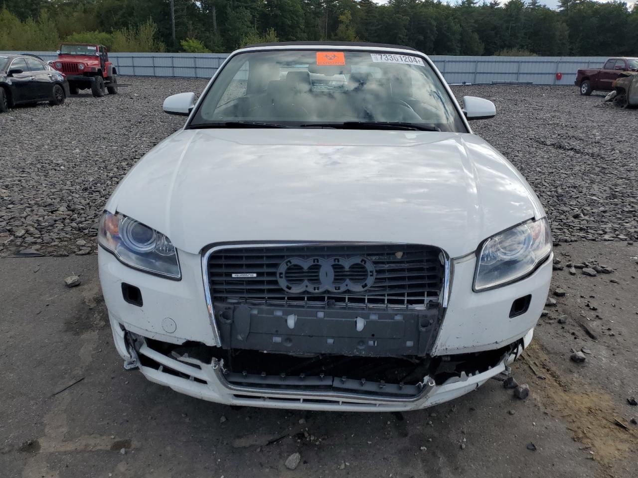 Lot #2960243405 2007 AUDI A4 3.2 CAB