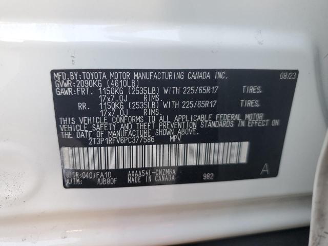 2023 TOYOTA RAV4 XLE - 2T3P1RFV6PC377586
