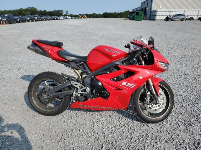 TRIUMPH MOTORCYCLE DAYTONA 67 2009 red racer gas SMTD00NS69J404411 photo #1