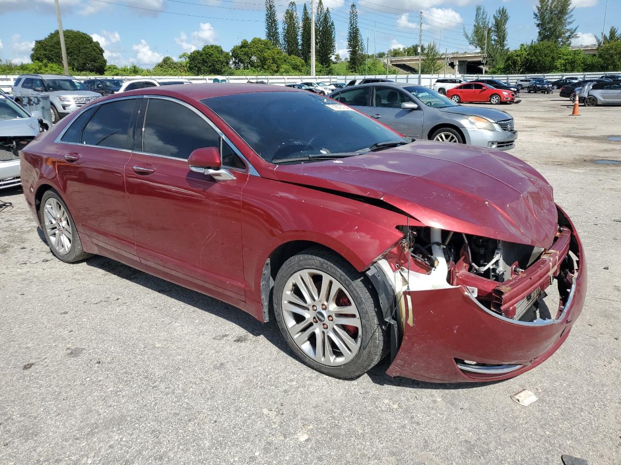 Lot #2840131808 2016 LINCOLN MKZ