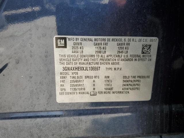 2018 CHEVROLET EQUINOX LS - 3GNAXHEVXJL106597