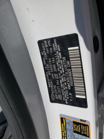 2020 HYUNDAI IONIQ BLUE - KMHC65LC5LU187758