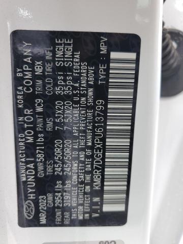2023 HYUNDAI PALISADE C - KM8R7DGEXPU613799