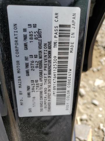 2017 MAZDA 3 SPORT - JM1BN1K76H1125309