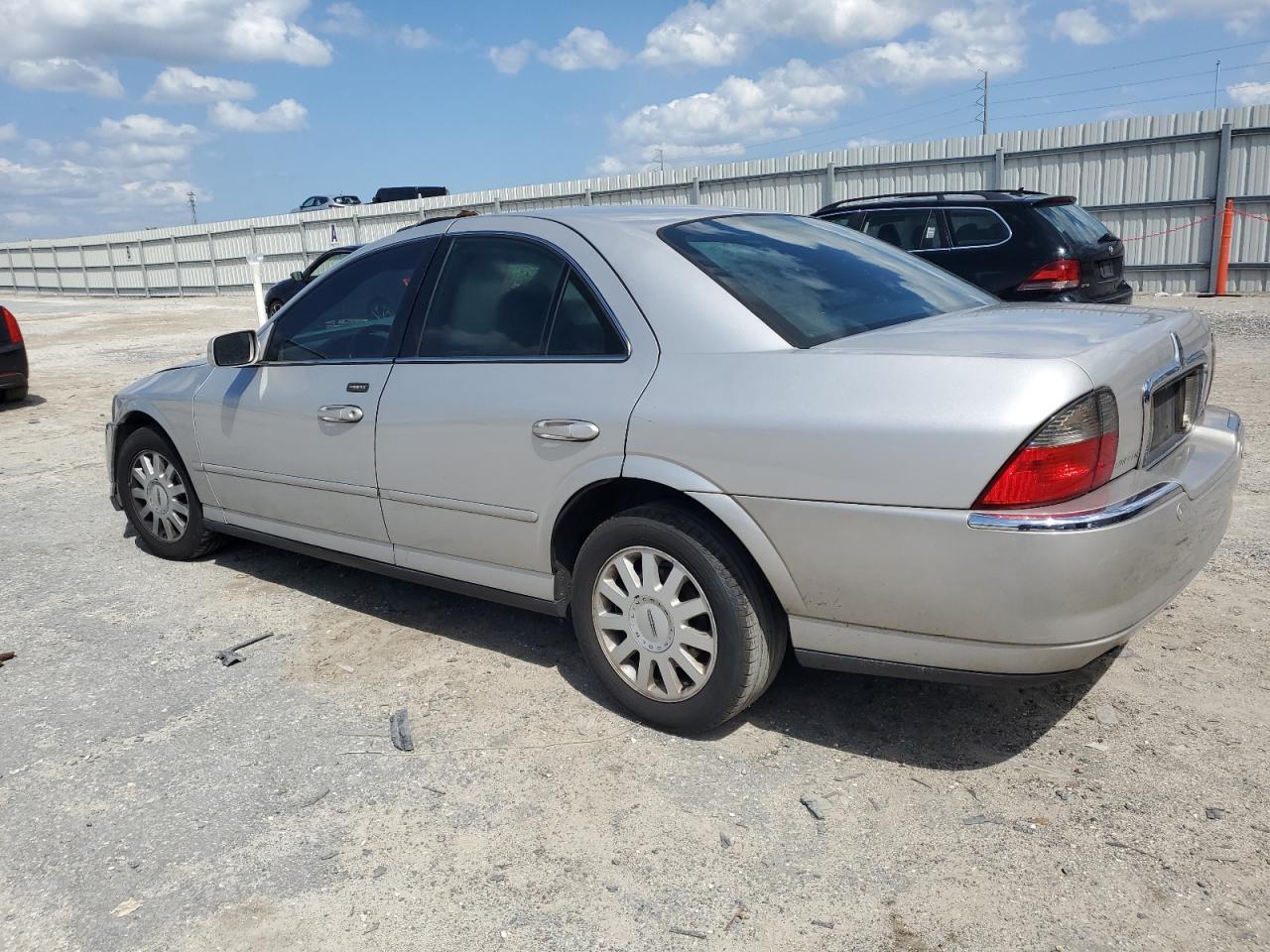 LINCOLN LS 2005 silver  gas 1LNHM86S45Y638156 photo #3