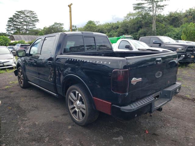 FORD F150 SUPER 2007 black  gas 1FTRW12587FB49090 photo #3