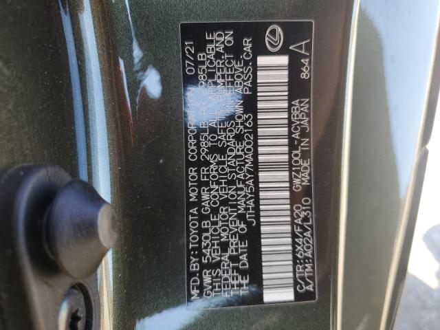 2021 LEXUS LC 500H - JTHAY5AY7MA002163