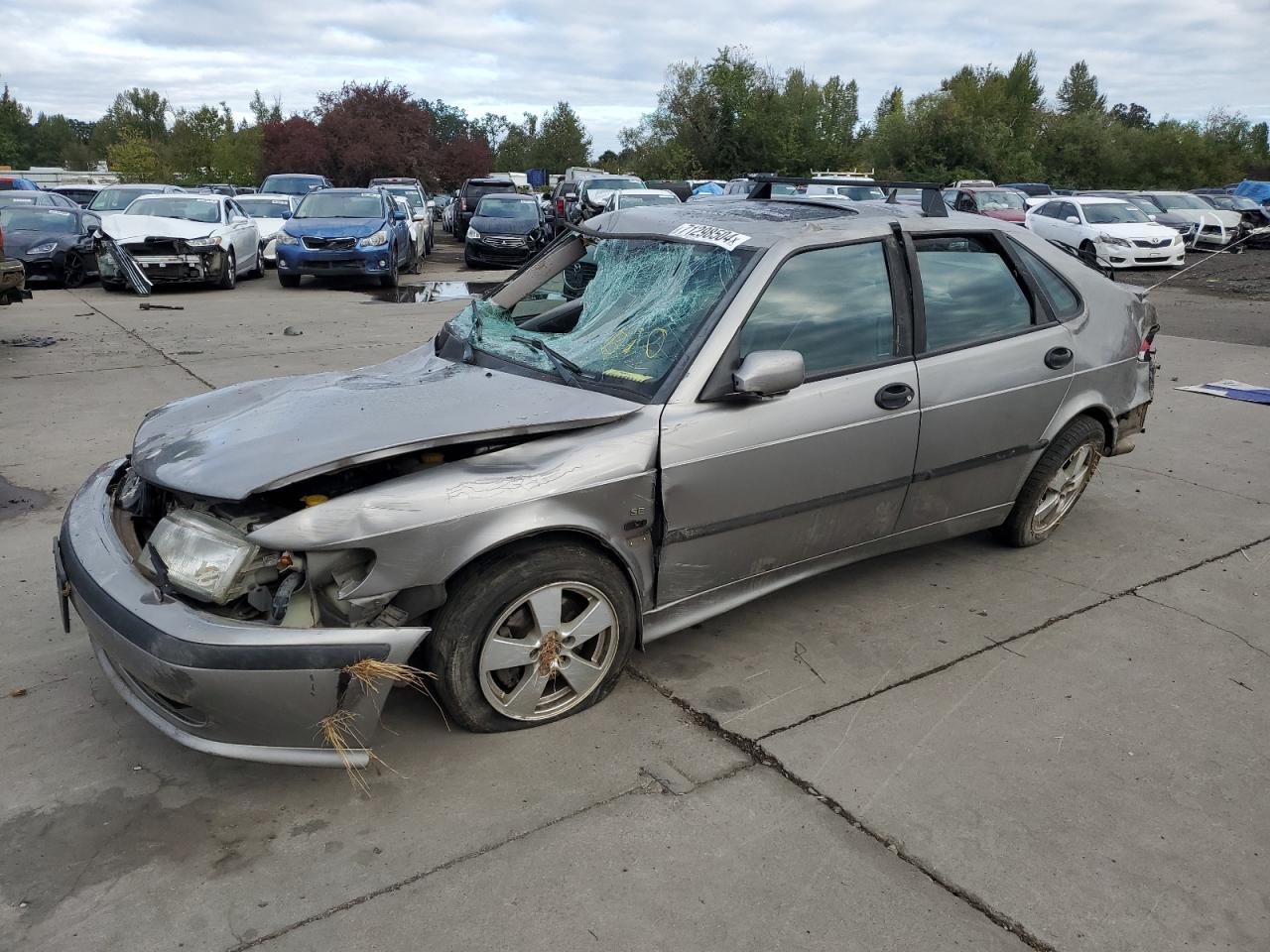 Lot #2862824306 2002 SAAB 9-3 SE