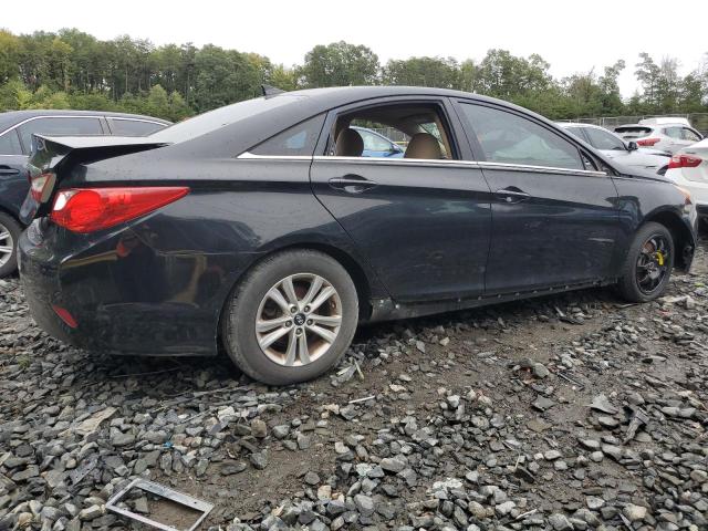 HYUNDAI SONATA GLS 2014 black sedan 4d gas 5NPEB4AC9EH826551 photo #4