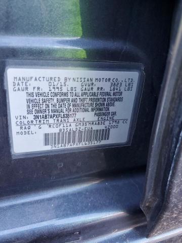 2015 NISSAN SENTRA S - 3N1AB7APXFL635177