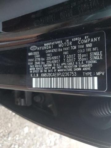 2023 HYUNDAI TUCSON SEL - KM8JBCAE9PU236753