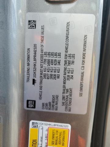 2023 GMC YUKON XL K - 1GKS2HKL8PR442320