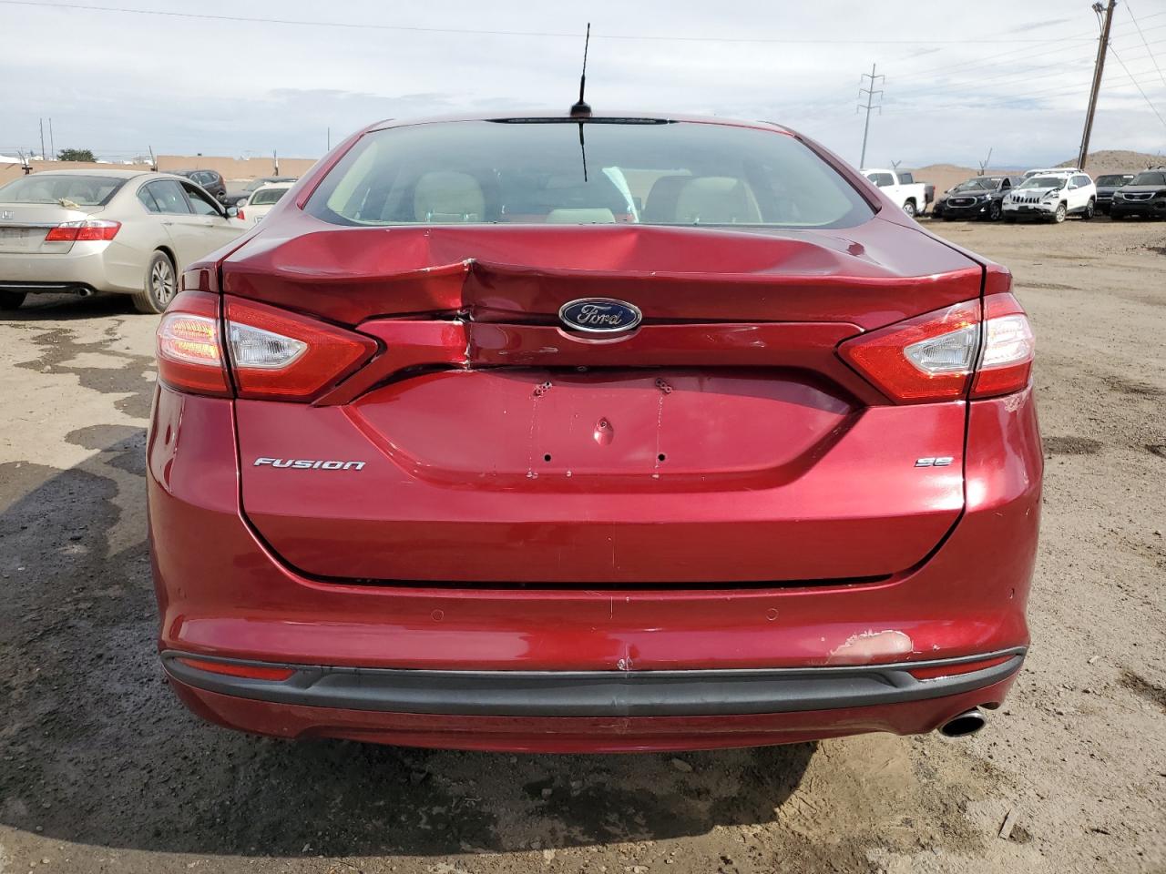 Lot #2888755446 2015 FORD FUSION SE