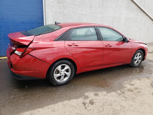 HYUNDAI ELANTRA SE 2021 red  gas KMHLL4AG1MU174774 photo #4