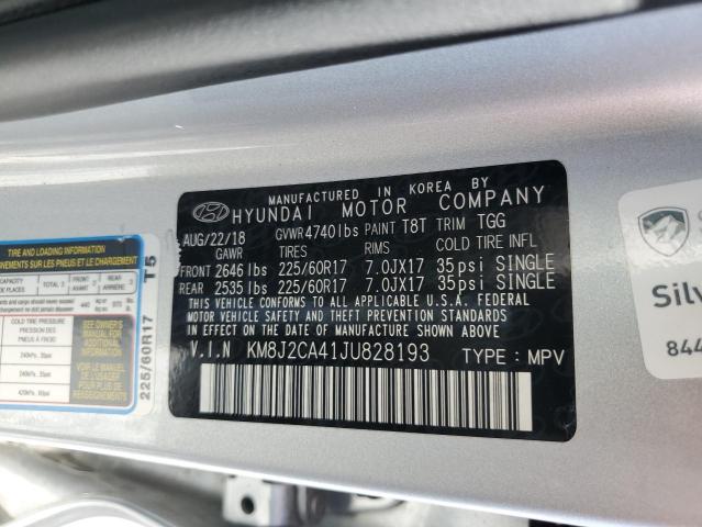2018 HYUNDAI TUCSON SE - KM8J2CA41JU828193