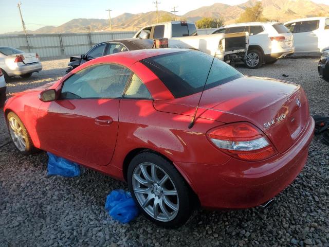 MERCEDES-BENZ SLK 350 2005 red  gas WDBWK56F45F069273 photo #3