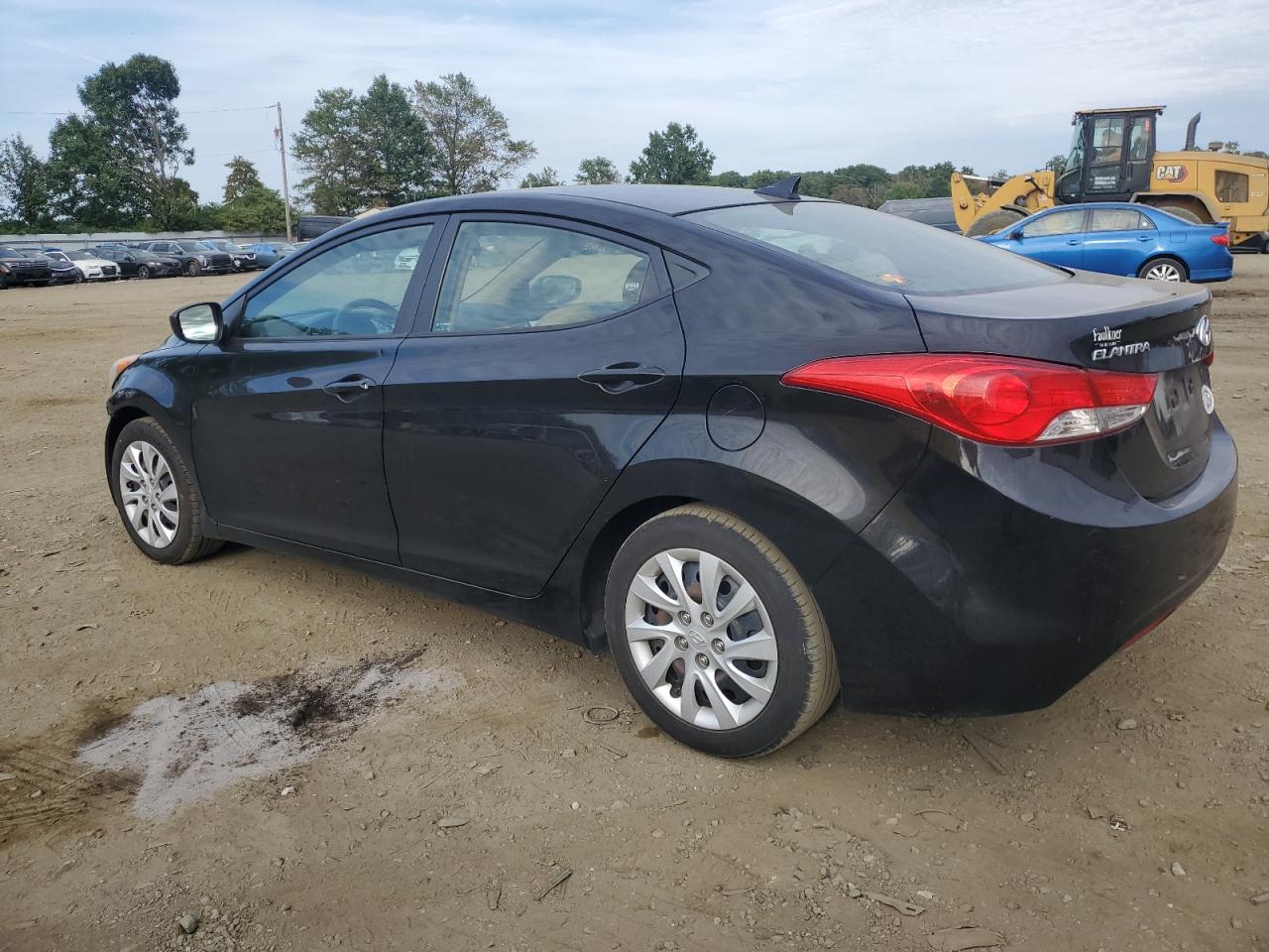 Lot #2912098603 2012 HYUNDAI ELANTRA GL